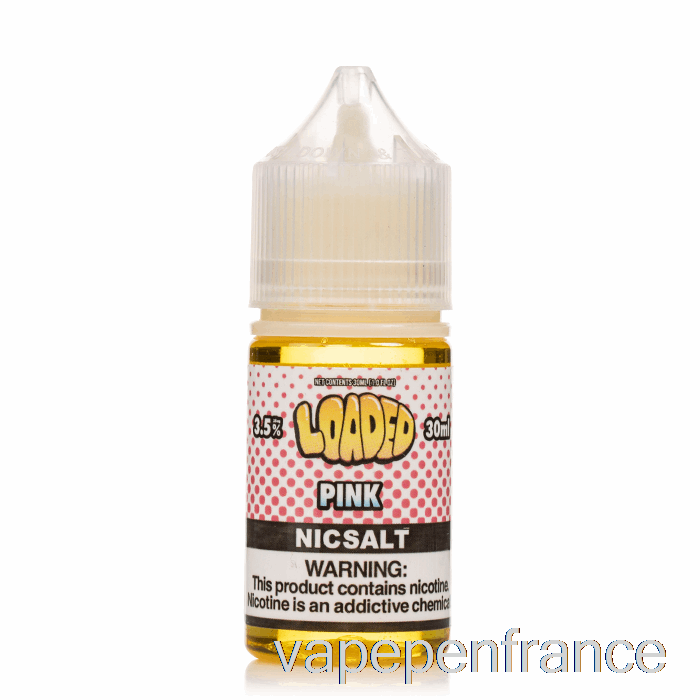 Rose - Sels Chargés - Vapeurs Impitoyables - Stylo Vape 30ml 35mg